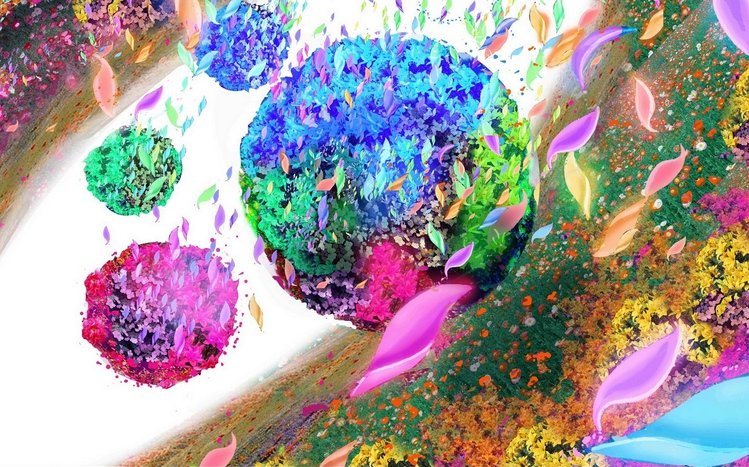 Child Of Eden Theme screenshot #15