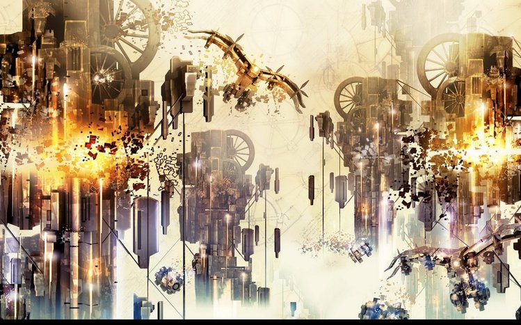 Child Of Eden Theme screenshot #10