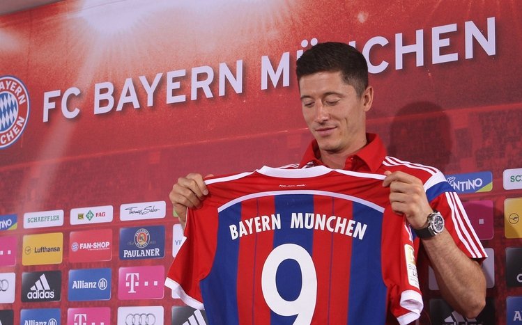 Robert Lewandowski Theme screenshot #3