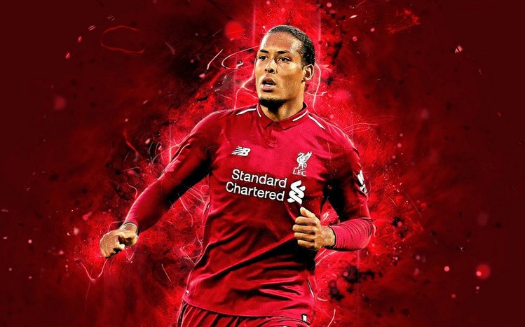 Virgil van Dijk Windows 11/10 Theme - themepack.me