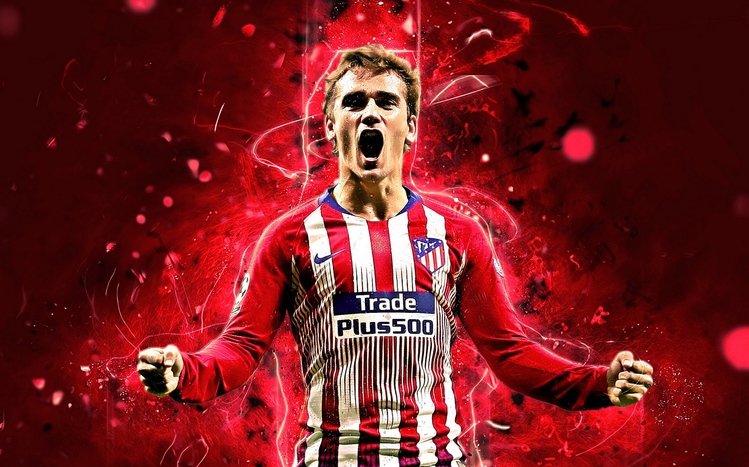 TALHA GFX - Antoine Griezmann x Atlético de Madrid LOCKSCREEN WALLPAPER !  HQ : https://goo.gl/4MDMmv | Facebook