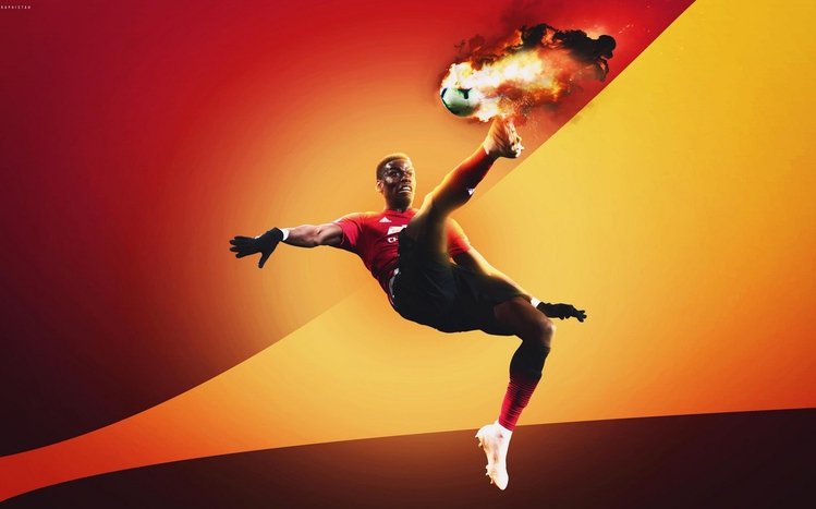 Paul Pogba Windows 11/10 Theme Paul Pogba Windows 11/10 Theme