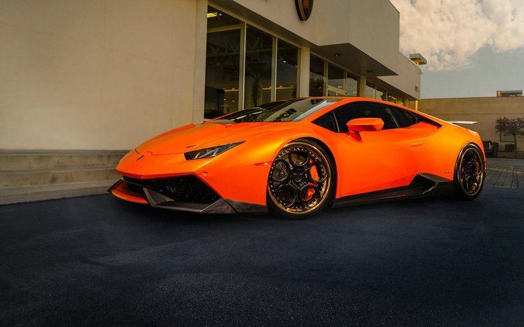 Lamborghini Huracan Theme screenshot #2