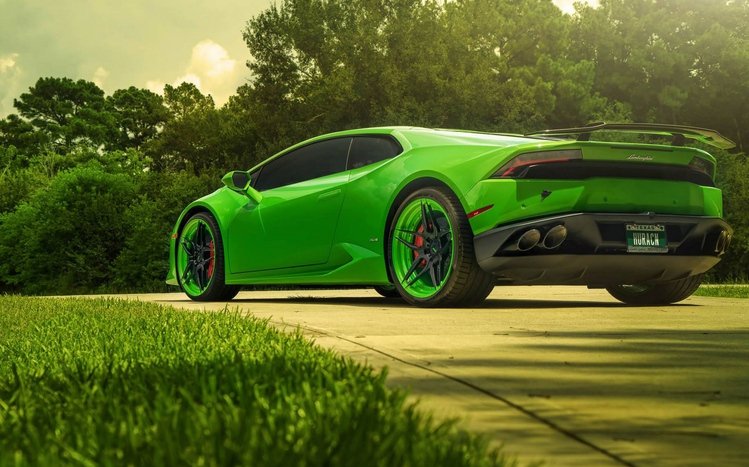 Lamborghini Huracan Theme screenshot #13