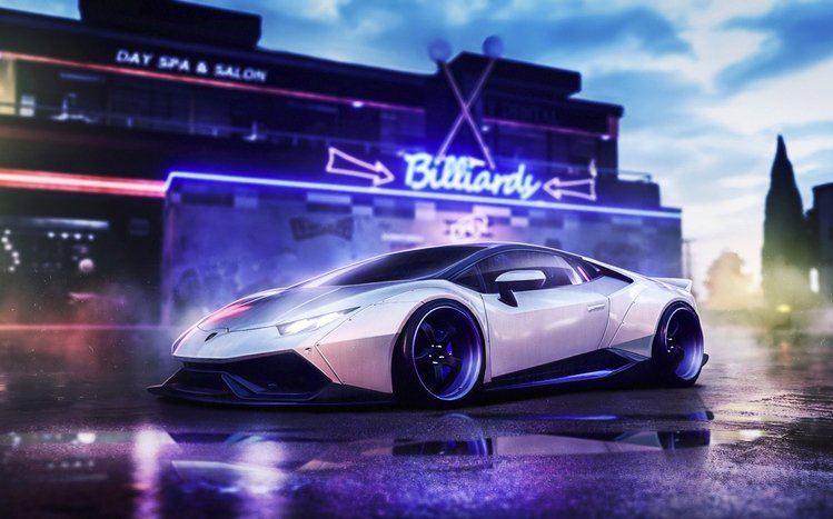 Lamborghini Huracan Theme screenshot #4