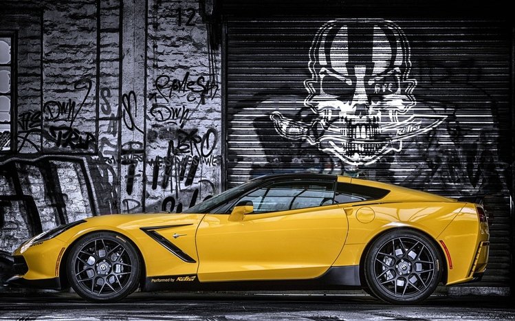 Chevrolet Corvette Stingray Theme screenshot #4