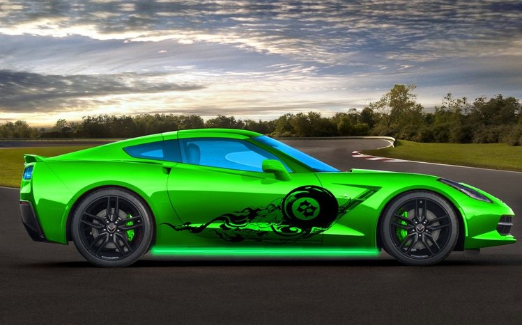 Chevrolet Corvette Stingray Theme screenshot #5