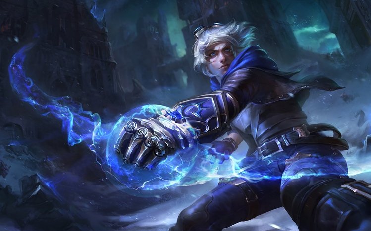 Ezreal (LoL) Theme screenshot #9