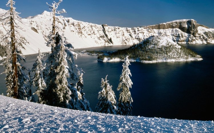 Crater Lake Theme screenshot #1