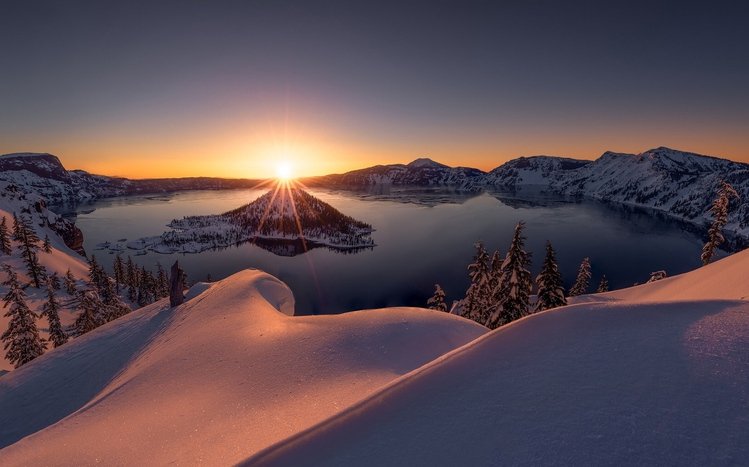 Crater Lake Theme screenshot #7