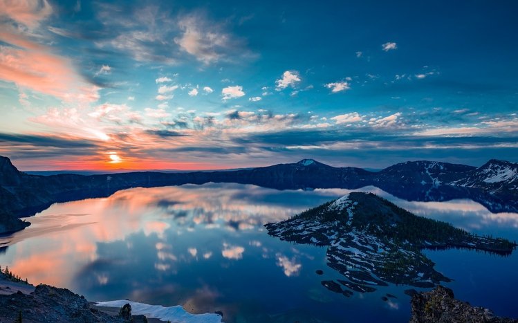 Crater Lake Theme screenshot #6