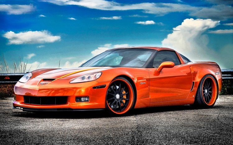 Chevrolet Corvette Z06 Theme screenshot #2