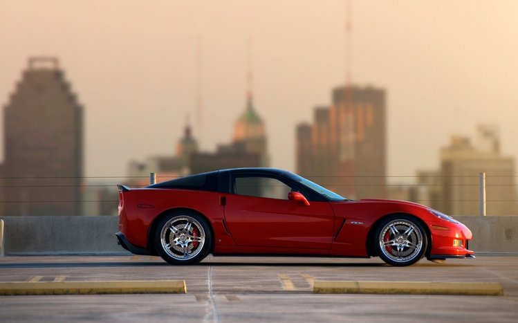 Chevrolet Corvette Z06 Theme screenshot #4