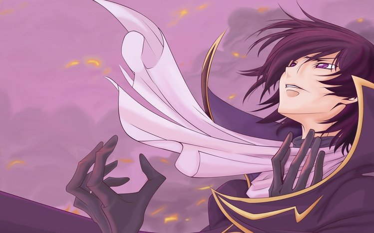 Download Lelouch Lamperouge Fan Art Wallpaper