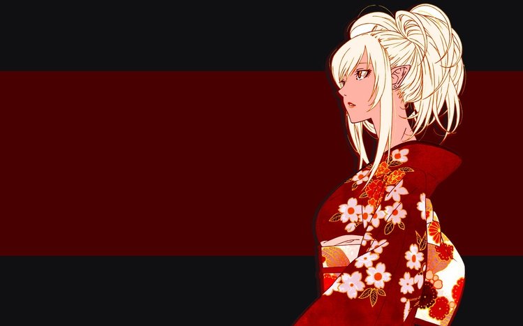 Shinobu Oshino Theme screenshot #9