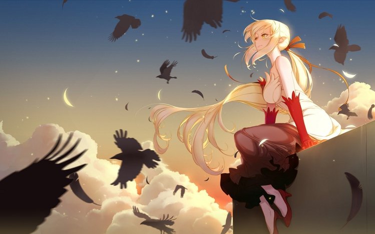 Shinobu Oshino Theme screenshot #11