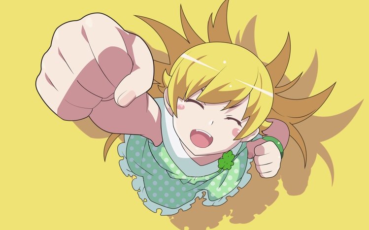 Shinobu Oshino Theme screenshot #5