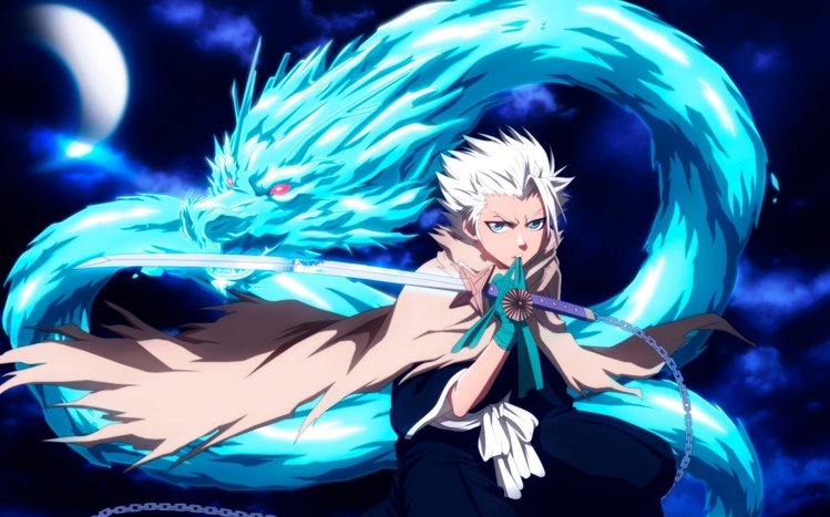 Toshiro Hitsugaya Windows 11/10 Theme - themepack.me