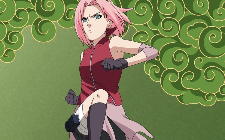 Sakura Haruno Windows 11/10 Theme - themepack.me