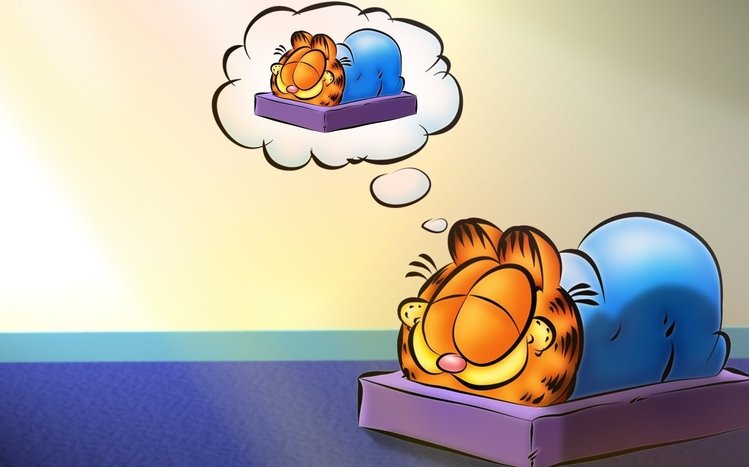 Garfield Theme screenshot #1