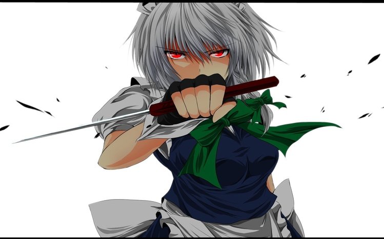 Sakuya Izayoi Theme screenshot #4