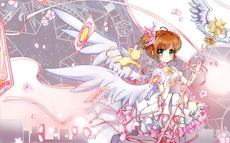 Cardcaptor Sakura Clear Card Arc Windows Theme - ThemeBeta