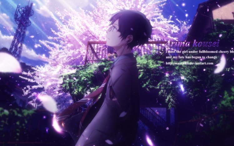 Kousei Arima Theme screenshot #5