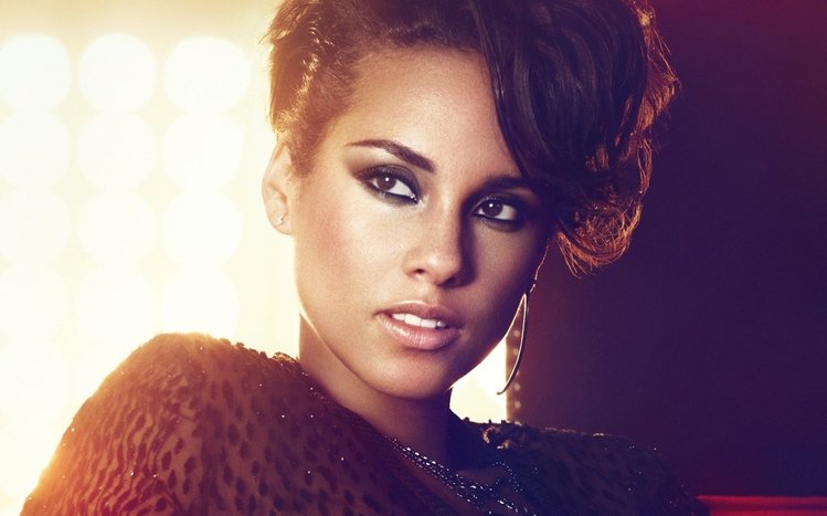 Alicia Keys Theme screenshot #1