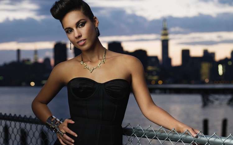 Alicia Keys Theme screenshot #9