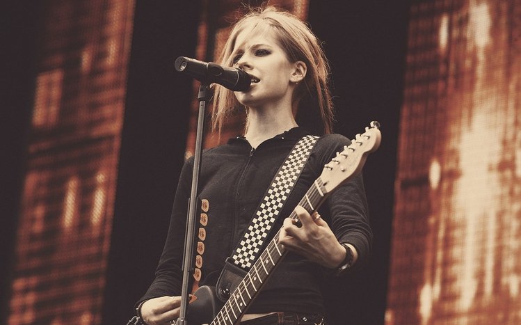 Avril Lavigne Theme screenshot #8