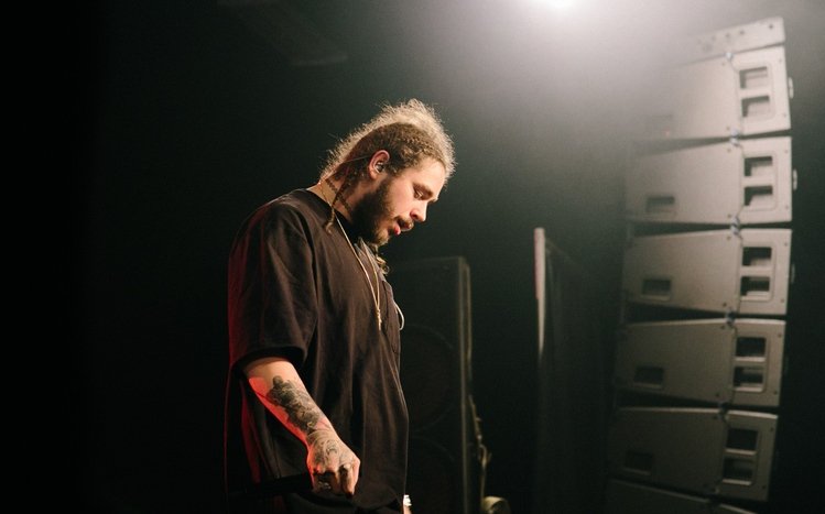 Post Malone Theme screenshot #4