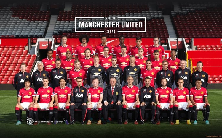 manchester united team wallpaper