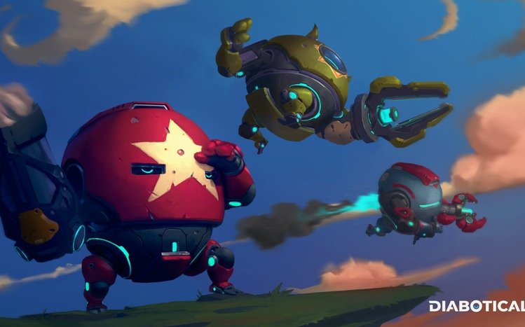 Diabotical Theme screenshot #1