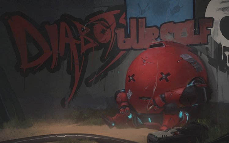 Diabotical Theme screenshot #3