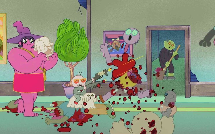 The Midnight Gospel Theme screenshot #1