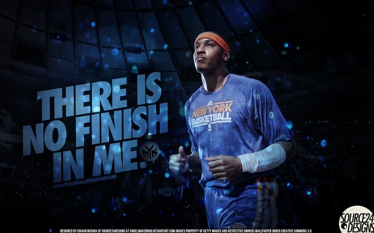 Carmelo Anthony Theme screenshot #7