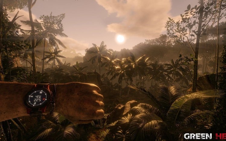 Green Hell Theme screenshot #10