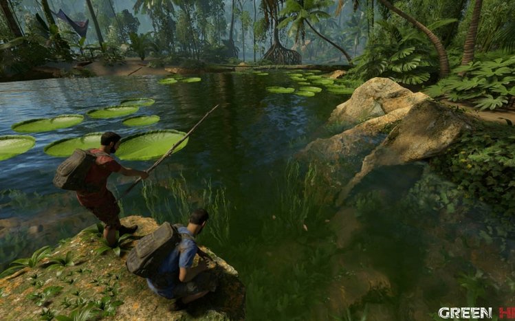 Green Hell Theme screenshot #11