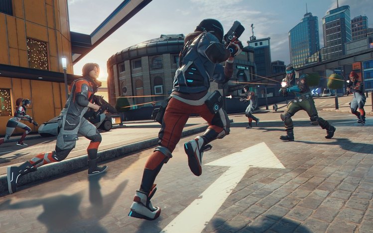 Hyper Scape Theme screenshot #7