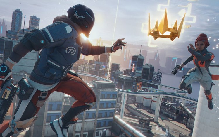 Hyper Scape Theme screenshot #5