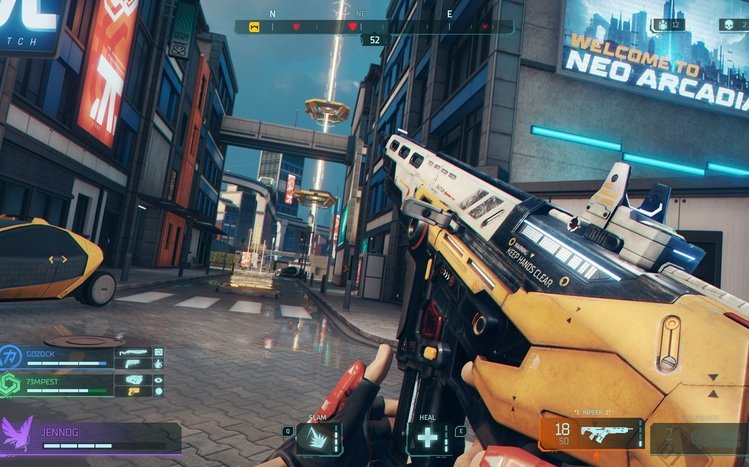 Hyper Scape Theme screenshot #8