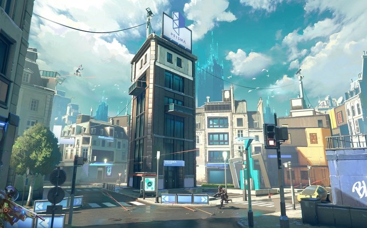 Hyper Scape Theme screenshot #11