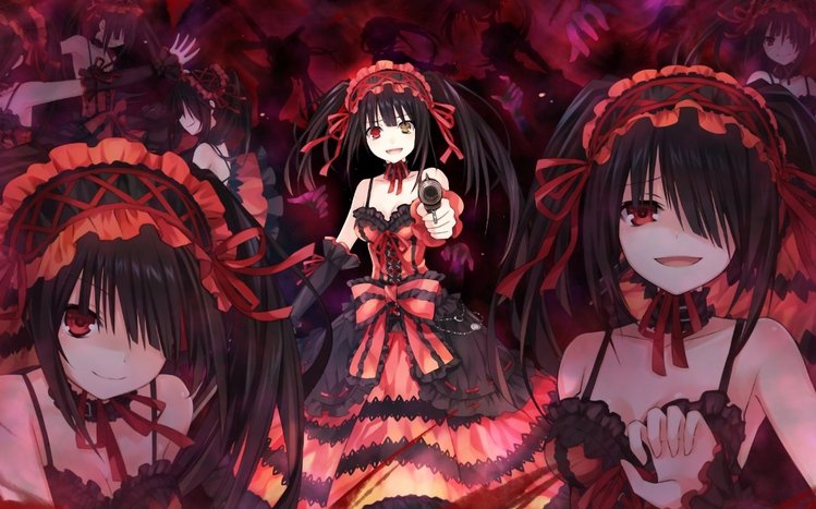 kurumi tokisaki windows theme