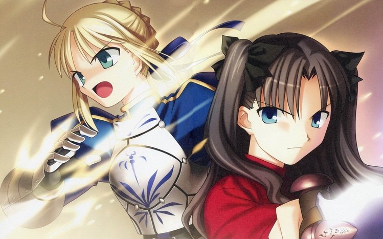 Rin Tohsaka Theme screenshot #1