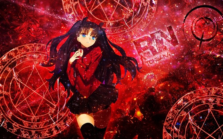 Rin Tohsaka Theme screenshot #5