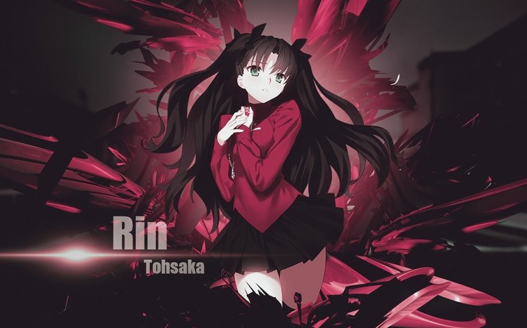 Rin Tohsaka Theme screenshot #10