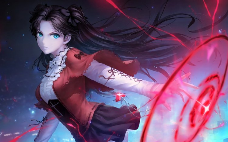 Rin Tohsaka Theme screenshot #4