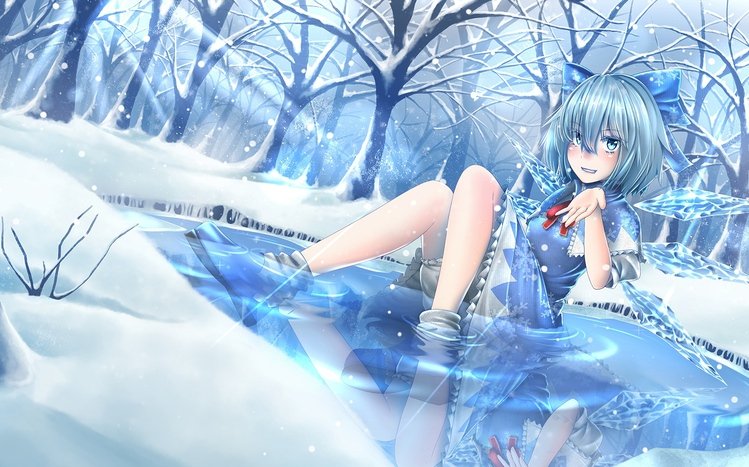 Cirno Theme screenshot #4