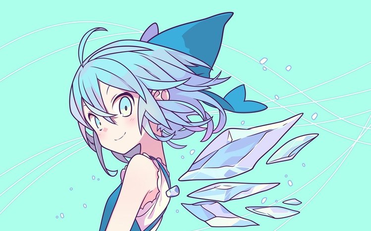 Cirno Theme screenshot #12