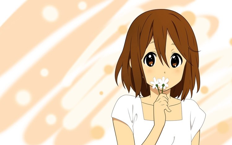 Anime Wallpaper : K-ON : Yui x Windows XP